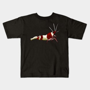 Red Crystal Shrimp Kids T-Shirt